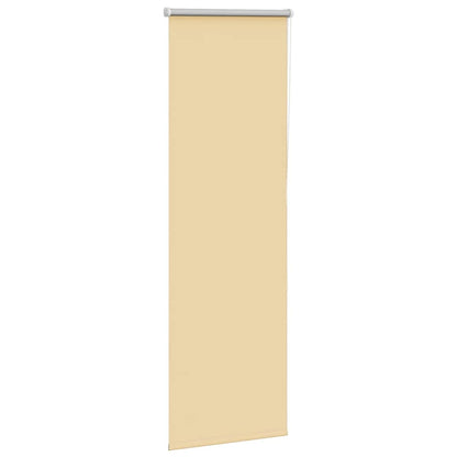 Roller Blind Blackout Beige 40x150 cm Fabric Width 35.7 cm Polyester