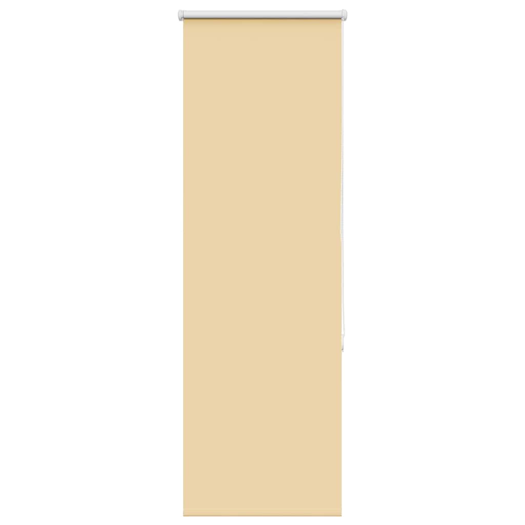 Roller Blind Blackout Beige 50x150 cm Fabric Width 45,7 cm Polyester