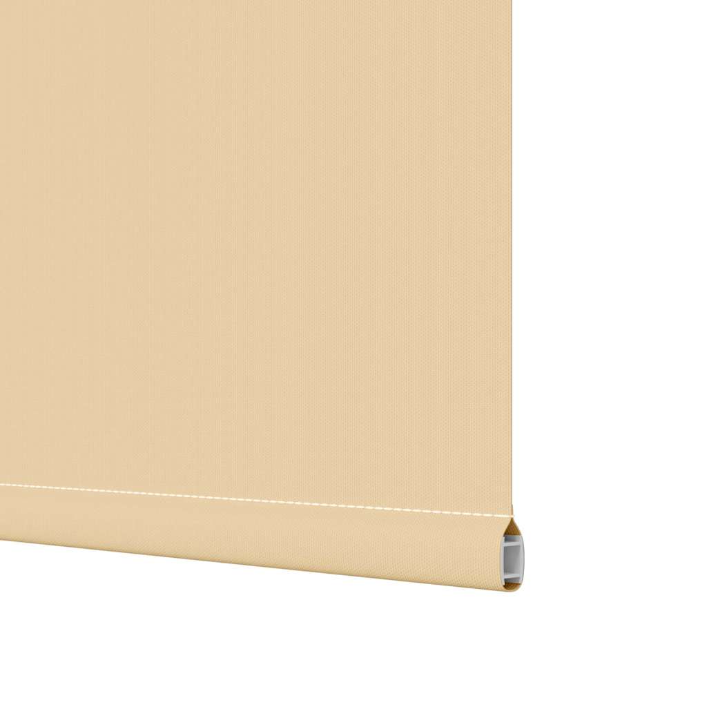 Roller Blind Blackout Beige 50x150 cm Fabric Width 45,7 cm Polyester