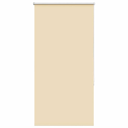 Roller Blind Blackout Beige 85x150 cm Fabric Width 80.7 cm Polyester