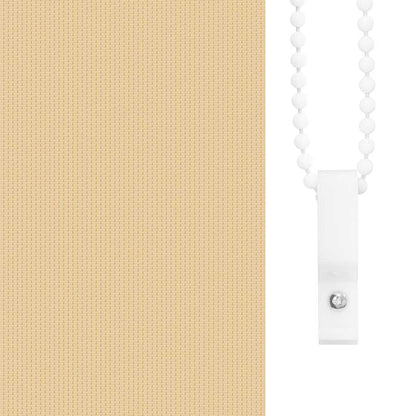 Roller Blind Blackout Beige 105x150 cm Fabric Width 100.7 cm Polyester