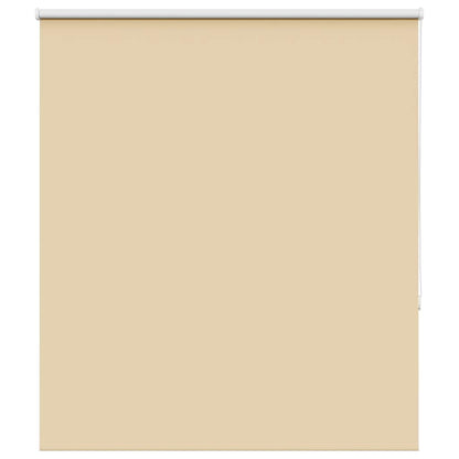 Roller Blind Blackout Beige 120x150 cm Fabric Width 116.6 cm Polyester