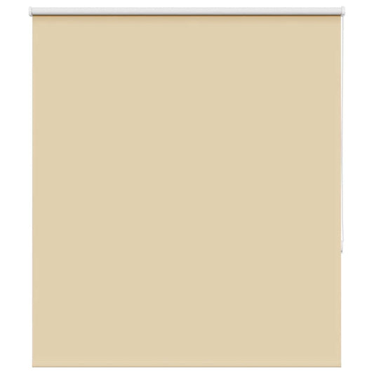 Roller Blind Blackout Beige 135x150 cm Fabric Width 131.6 cm Polyester
