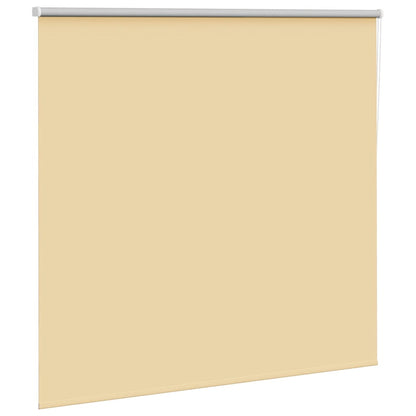 Roller Blind Blackout Beige 155x150 cm Fabric Width 151.6 cm Polyester
