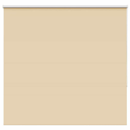 Roller Blind Blackout Beige 160x150 cm Fabric Width 156.6 cm Polyester