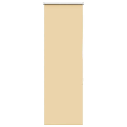 Roller Blind Blackout Beige 45x175 cm Fabric Width 40.7 cm Polyester