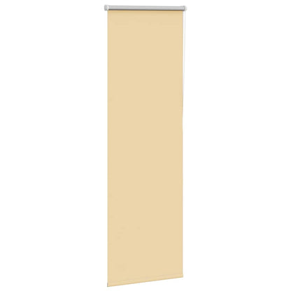 Roller Blind Blackout Beige 45x175 cm Fabric Width 40.7 cm Polyester