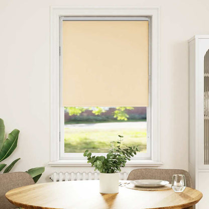Roller Blind Blackout Beige 75x175 cm Fabric Width 70.7 cm Polyester