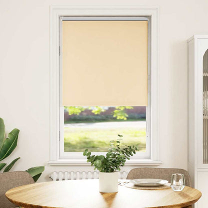 Roller Blind Blackout Beige 80x175 cm Fabric Width 75.7 cm Polyester