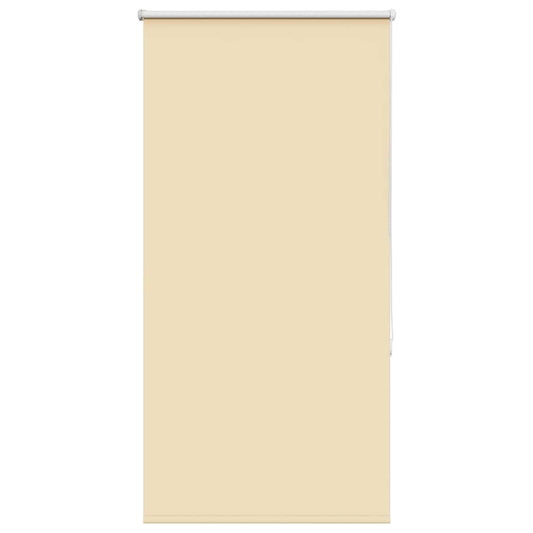Roller Blind Blackout Beige 85x175 cm Fabric Width 80.7 cm Polyester