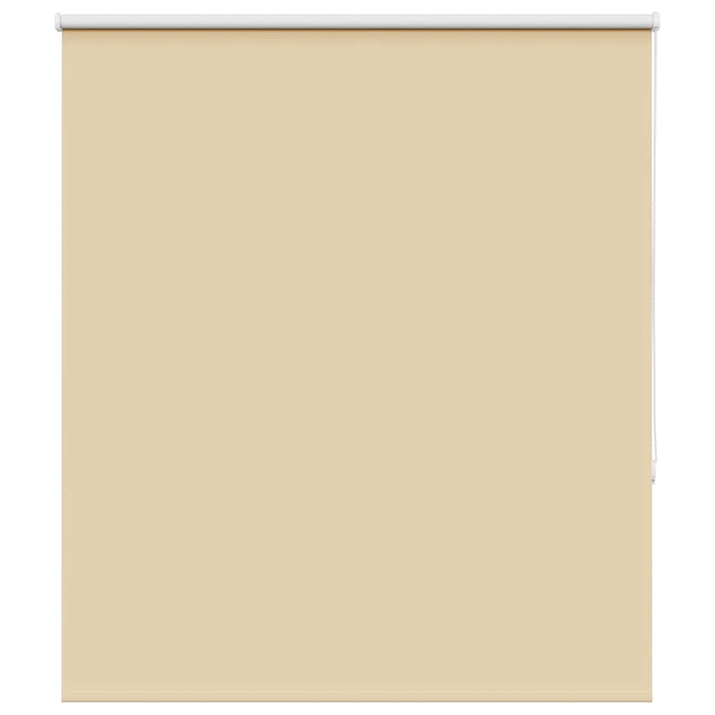 Roller Blind Blackout Beige 120x175 cm Fabric Width 116.6 cm Polyester