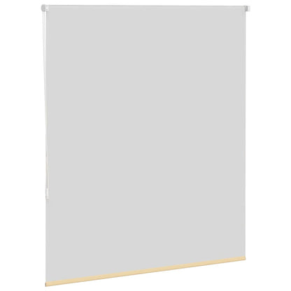 Roller Blind Blackout Beige 120x175 cm Fabric Width 116.6 cm Polyester