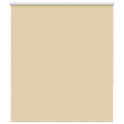 Roller Blind Blackout Beige 130x175 cm Fabric Width 126.6 cm Polyester