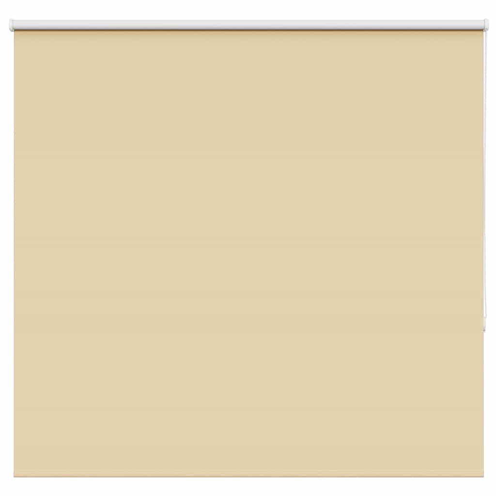 Roller Blind Blackout Beige 150x175 cm Fabric Width 146.6 cm Polyester