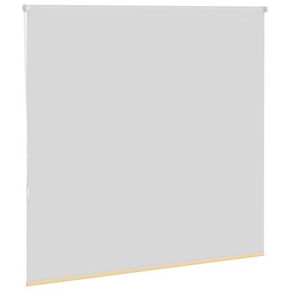 Roller Blind Blackout Beige 150x175 cm Fabric Width 146.6 cm Polyester