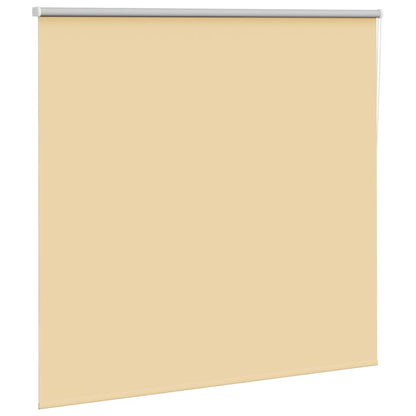 Roller Blind Blackout Beige 160x175 cm Fabric Width 156.6 cm Polyester