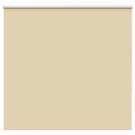 Roller Blind Blackout Beige 165x175 cm Fabric Width 161.6 cm Polyester