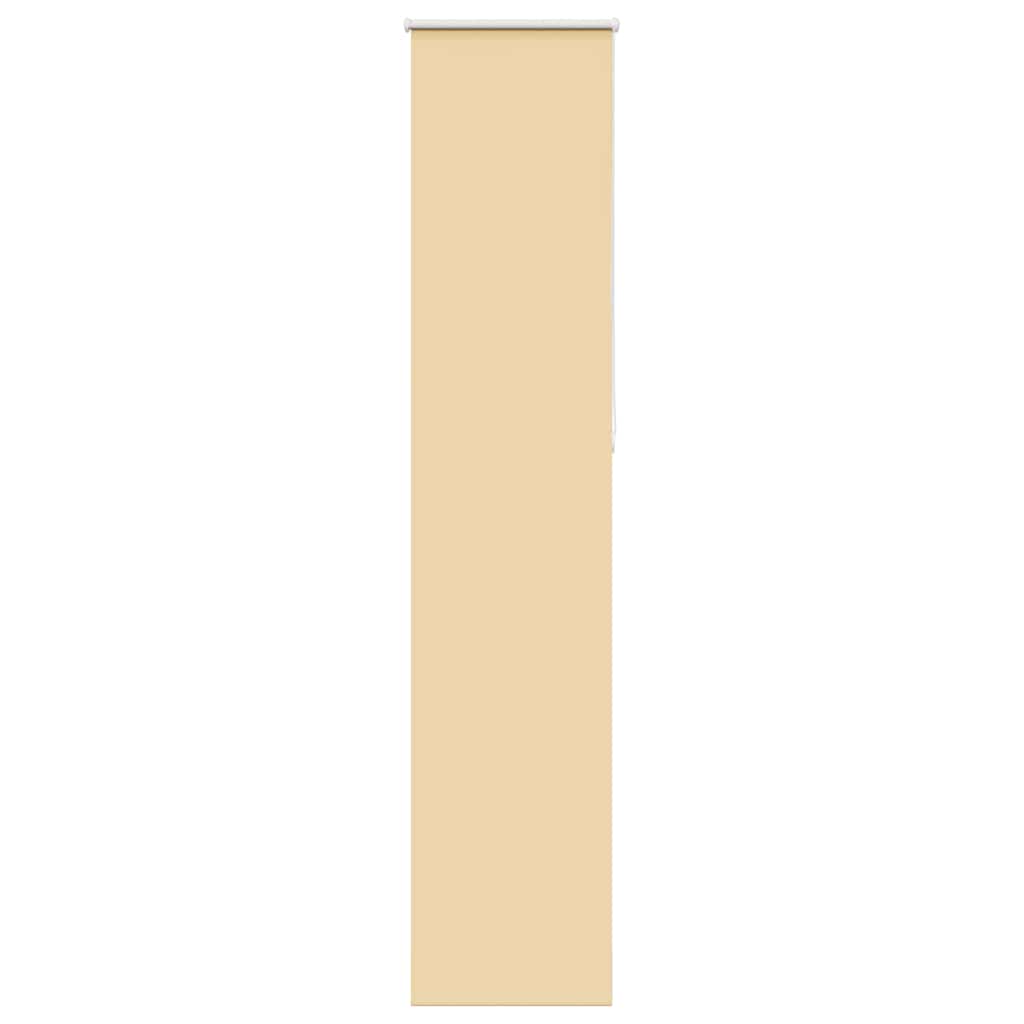 Roller Blind Blackout Beige 55x210 cm Fabric Width 50.7 cm Polyester