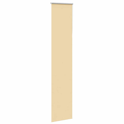 Roller Blind Blackout Beige 60x210 cm Fabric Width 55.7 cm Polyester