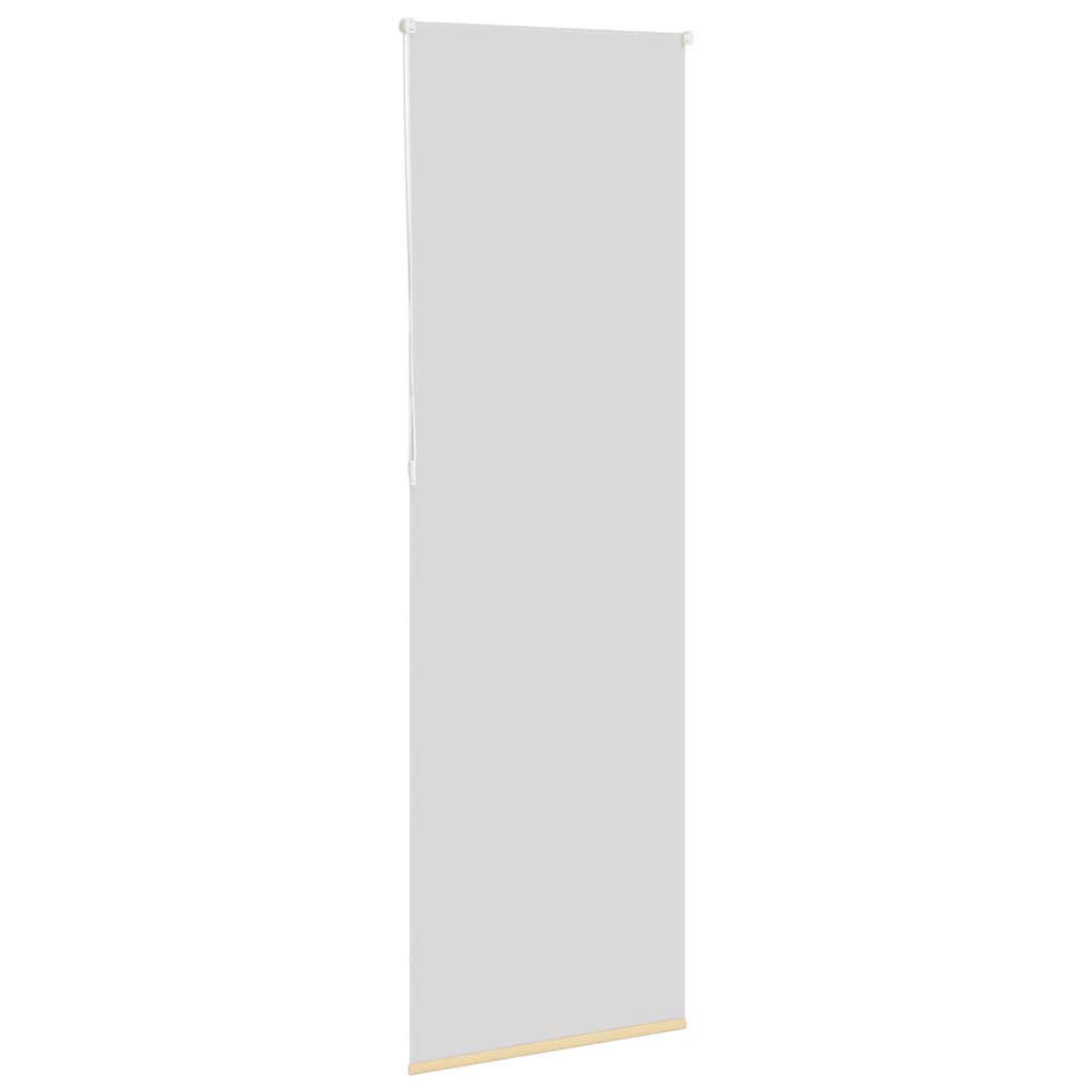 Roller Blind Blackout Beige 75x210 cm Fabric Width 70.7 cm Polyester