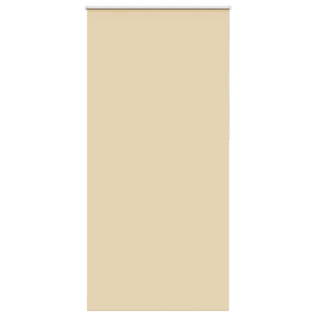 Roller Blind Blackout Beige 100x210 cm Fabric Width 95.7 cm Polyester