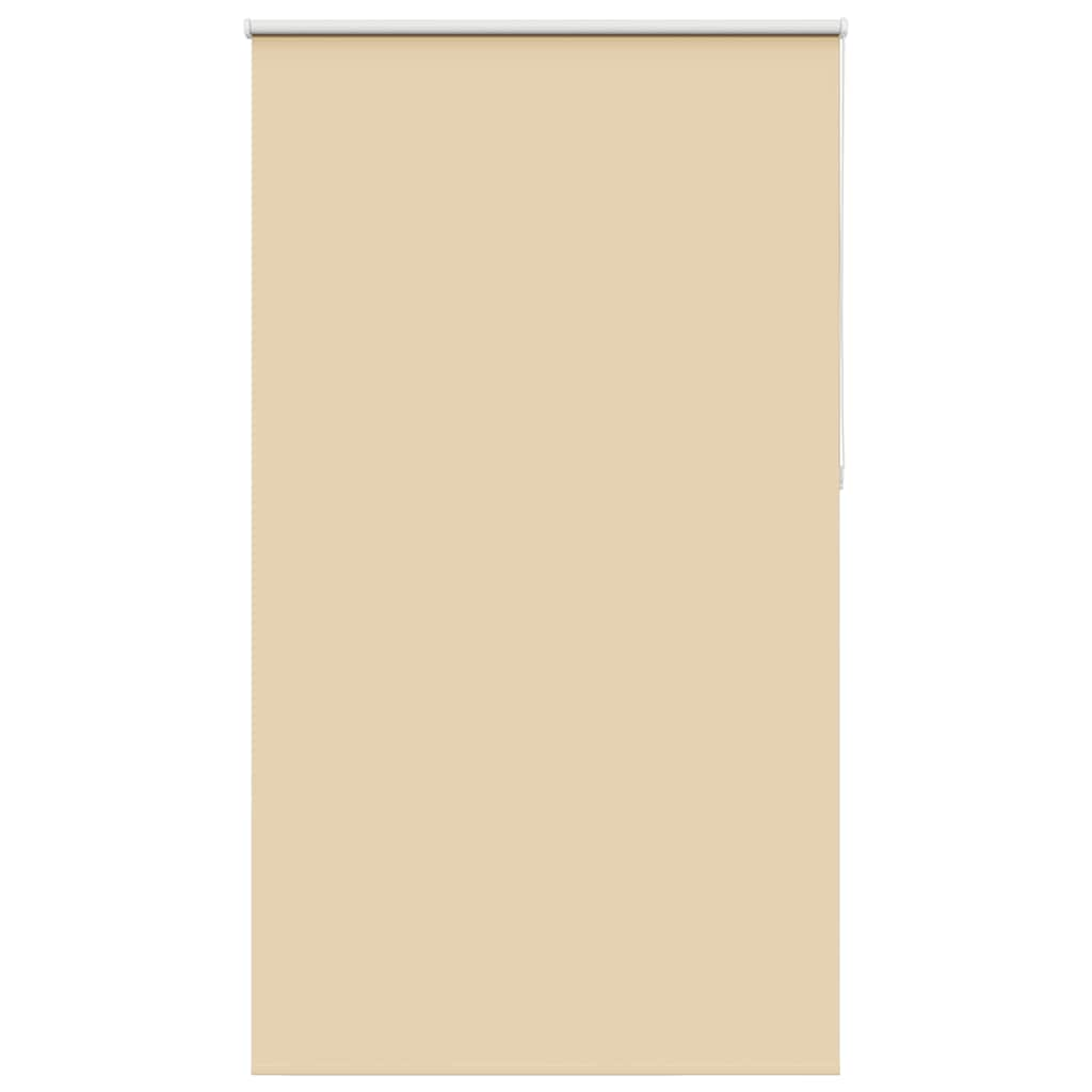 Roller Blind Blackout Beige 140x210 cm Fabric Width 136.6 cm Polyester