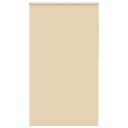 Roller Blind Blackout Beige 140x210 cm Fabric Width 136.6 cm Polyester