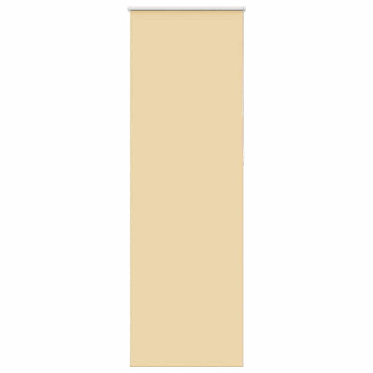 Roller Blind Blackout Beige 70x230 cm Fabric Width 65.7 cm Polyester