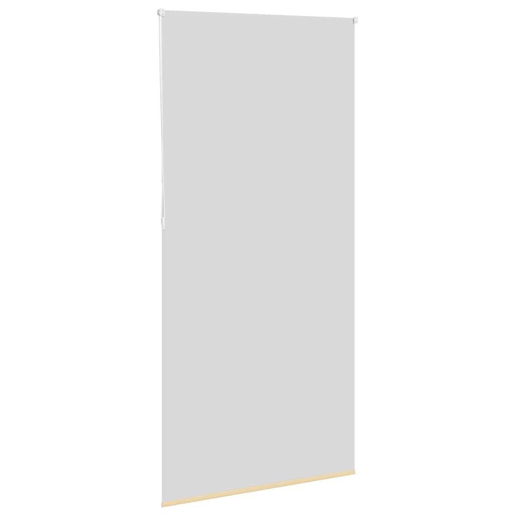 Roller Blind Blackout Beige 100x230 cm Fabric Width 95.7 cm Polyester