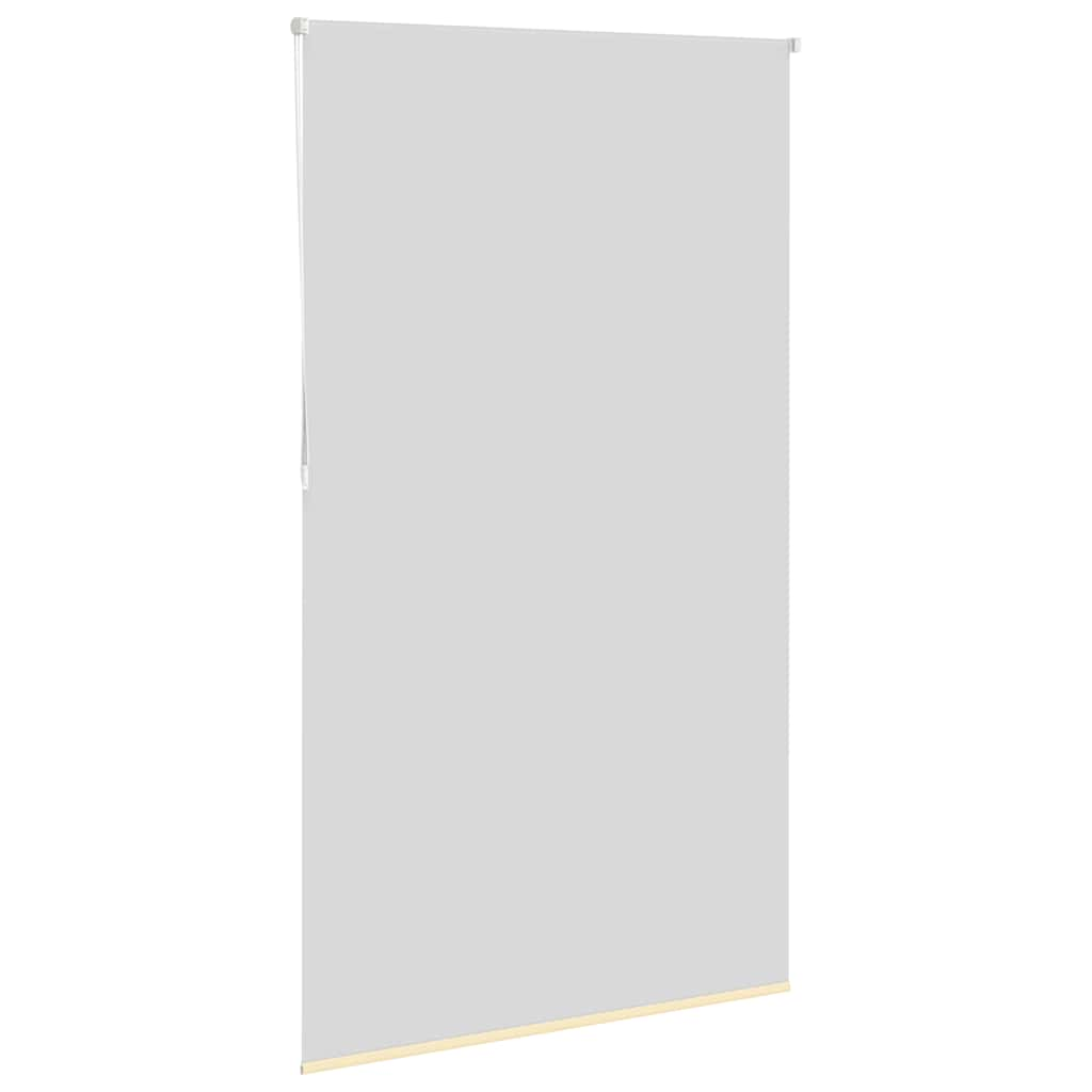 Roller Blind Blackout Beige 125x230 cm Fabric Width 121.6 cm Polyester