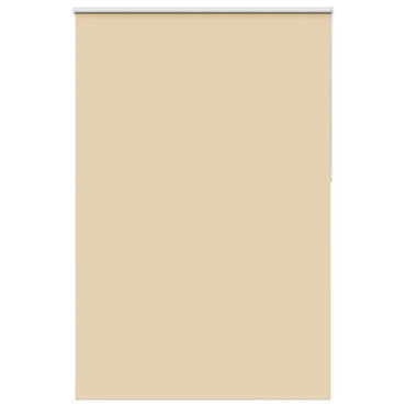 Roller Blind Blackout Beige 150x230 cm Fabric Width 146.6 cm Polyester