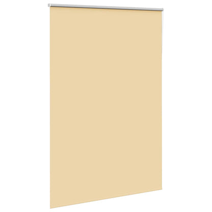 Roller Blind Blackout Beige 150x230 cm Fabric Width 146.6 cm Polyester