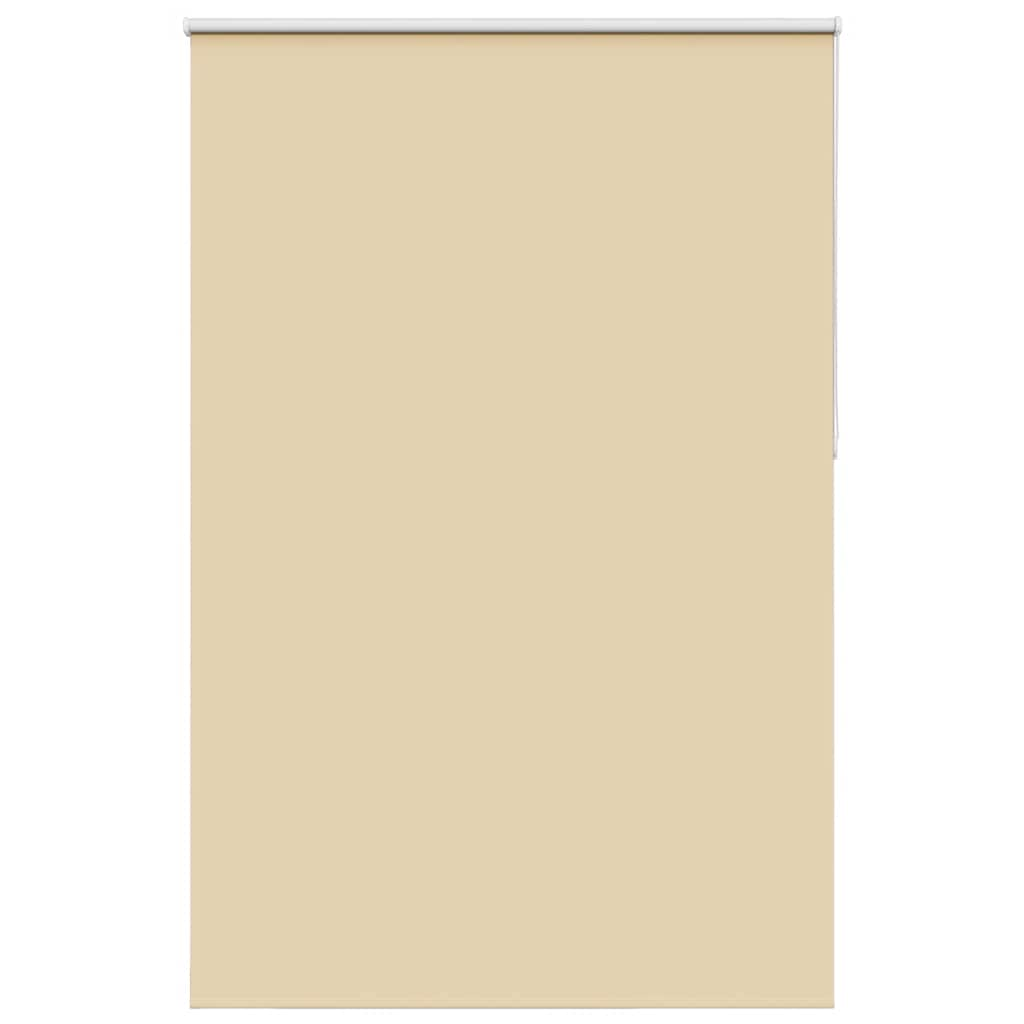 Roller Blind Blackout Beige 155x230 cm Fabric Width 151.6 cm Polyester