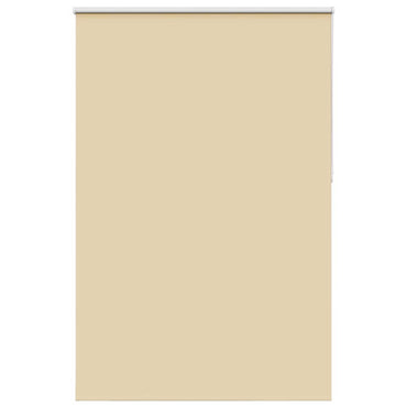 Roller Blind Blackout Beige 155x230 cm Fabric Width 151.6 cm Polyester