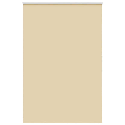 Roller Blind Blackout Beige 155x230 cm Fabric Width 151.6 cm Polyester