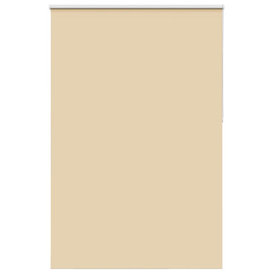 Roller Blind Blackout Beige 160x230 cm Fabric Width 156.6 cm Polyester