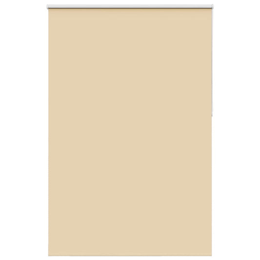 Roller Blind Blackout Beige 165x230 cm Fabric Width 161.6 cm Polyester