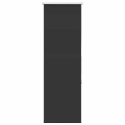 Roller Blind Blackout Black 55x130 cm Fabric Width 50.7 cm Polyester