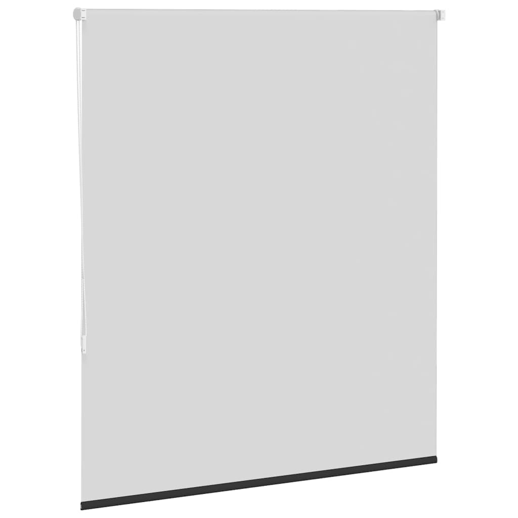 Roller Blind Blackout Black 120x130 cm Fabric Width 116.6 cm Polyester