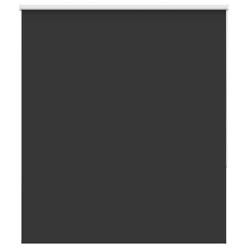 Roller Blind Blackout Black 140x130 cm Fabric Width 136.6 cm Polyester
