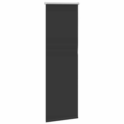 Roller Blind Blackout Black 40x150 cm Fabric Width 35.7 cm Polyester