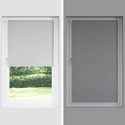 Roller Blind Blackout Black 40x150 cm Fabric Width 35.7 cm Polyester