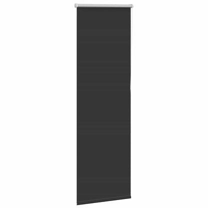 Roller Blind Blackout Black 45x150 cm Fabric Width 40.7 cm Polyester