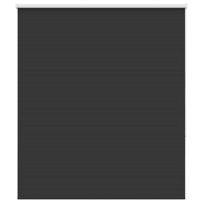 Roller Blind Blackout Black 125x150 cm Fabric Width 121.6 cm Polyester