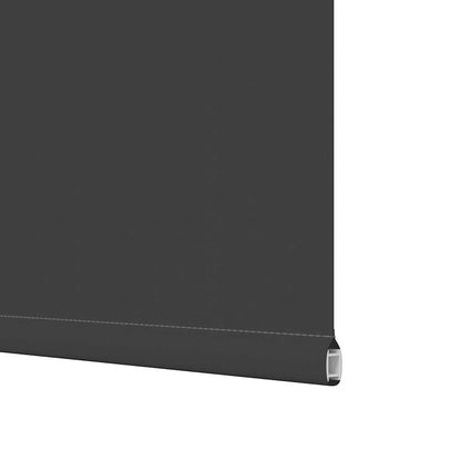 Roller Blind Blackout Black 100x175 cm Fabric Width 95,7 cm Polyester