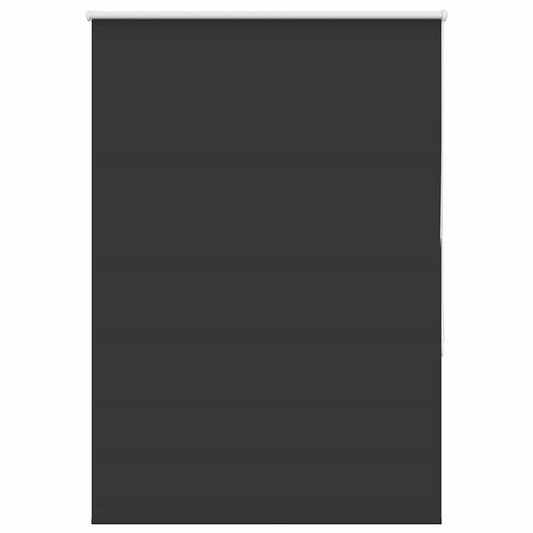 Roller Blind Blackout Black 110x175 cm Fabric Width 105.7 cm Polyester