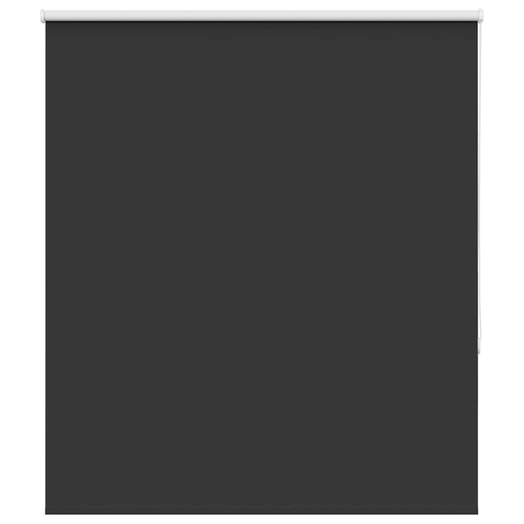 Roller Blind Blackout Black 120x175 cm Fabric Width 116.6 cm Polyester