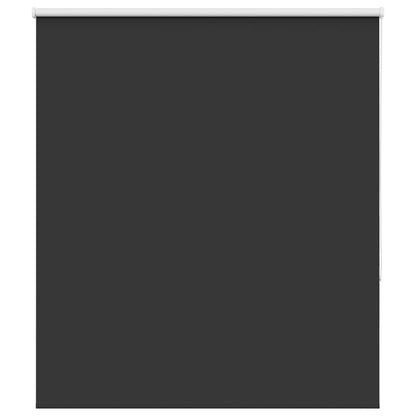Roller Blind Blackout Black 120x175 cm Fabric Width 116.6 cm Polyester