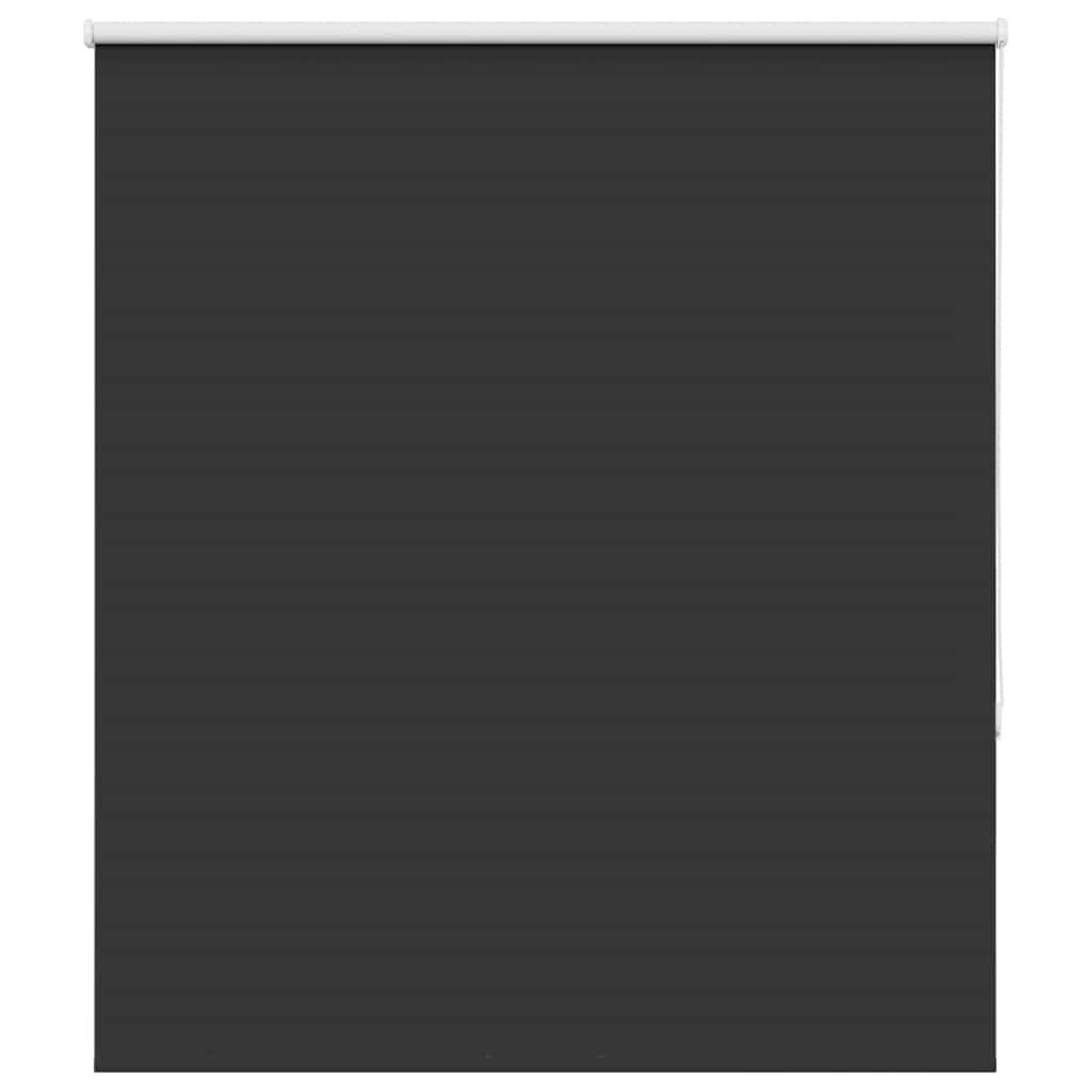 Roller Blind Blackout Black 130x175 cm Fabric Width 126.6 cm Polyester