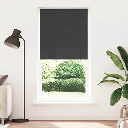 Roller Blind Blackout Black 100x210 cm Fabric Width 95.7 cm